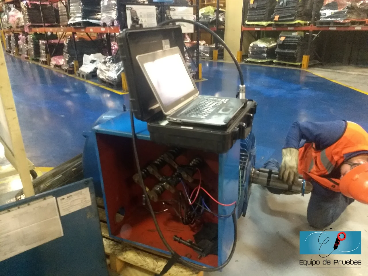 Pruebas estáticas a máquinas rotatorias