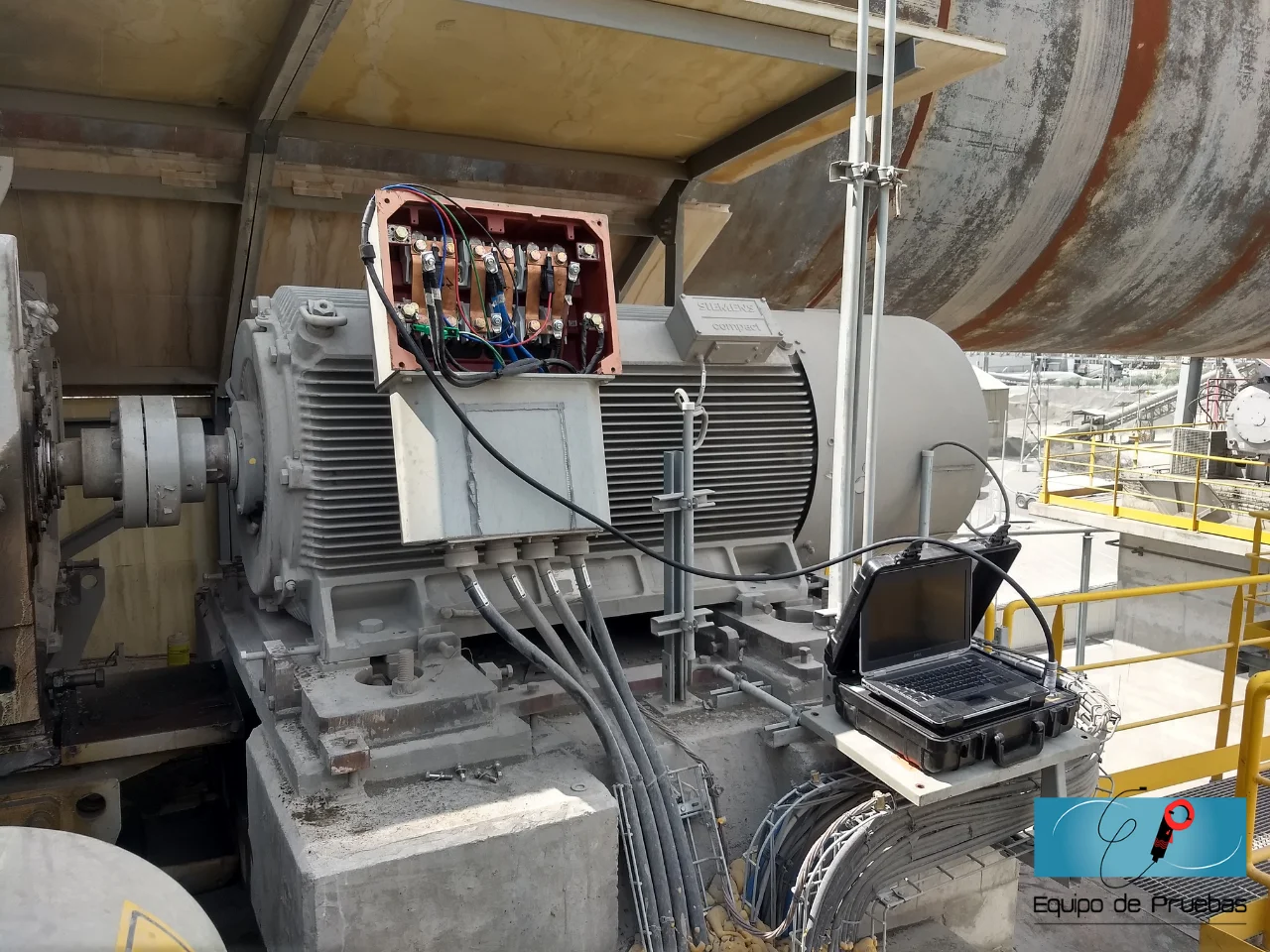 Pruebas dinámicas a máquinas rotatorias